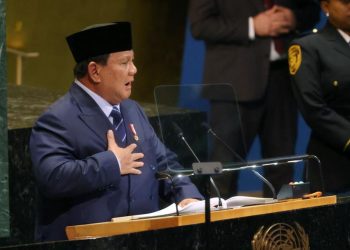 Prabowo Bahas Pembangunan Tanggul Laut Raksasa Indonesia di Sidang PBB