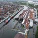 16 Perjalanan Kereta Dibatalkan karena Banjir di Semarang