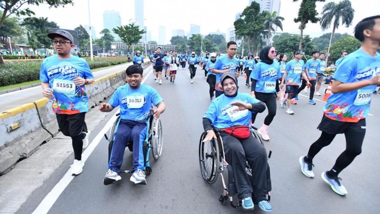 Eco RunFest 2025 Bagikan Kebahagiaan untuk Teman Disabilitas
