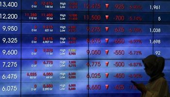 IHSG Jatuh ke 8.620 Karena 500 Saham Mengalami Kerugian
