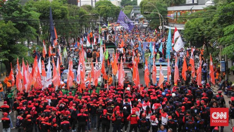 Buruh Siap Demo Tolak UMP 2026 Besok dan Lusa
