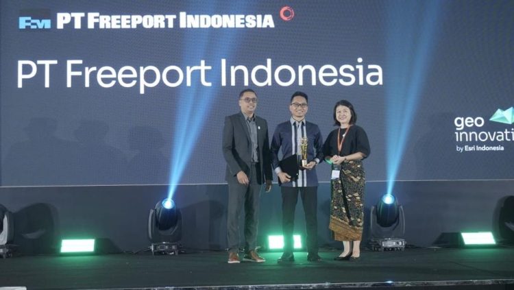 Freeport Indonesia Menang GeoInnovation Award karena Inovasi Geospasial