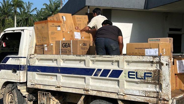 Sinergi Perusahaan Induk dan Anak Salurkan Bantuan di Aceh