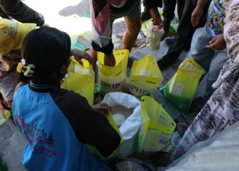 53 Ribu Ton Beras Disalurkan untuk Korban Banjir di Sumatra