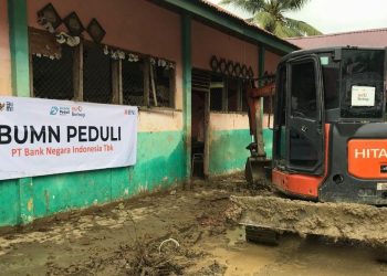 Pulihkan Pendidikan Pascabanjir, Bersihkan Sekolah di Aceh Utara