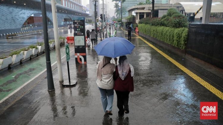 Prediksi Hujan Ringan di Jakarta Pagi Hingga Sore Hari Ini Menurut BMKG
